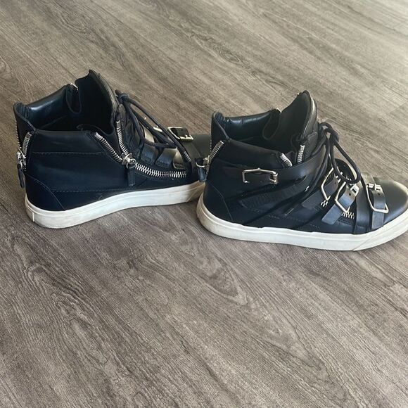 Giuseppe zanotti 
 Multi-Buckle High-Top Sneaker, Nero 36 - Picture 3 of 5